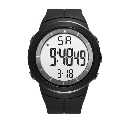 Digital Watch - 50M Waterproof, Shock-Resistant, LED Display