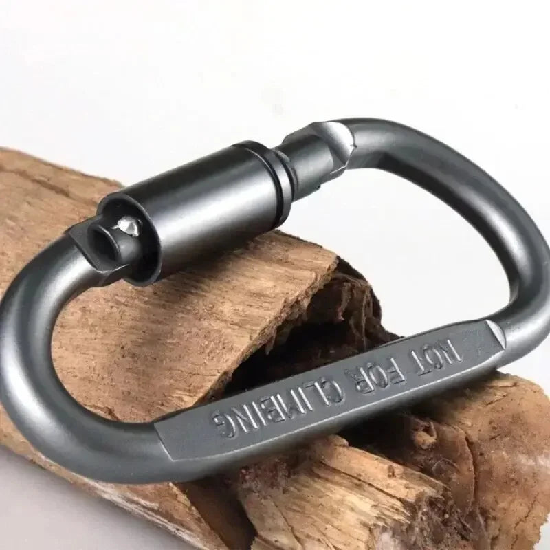 Aluminium Carabiner Set - Pack of 6